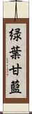 緑葉甘藍 Scroll