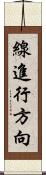 線進行方向 Scroll