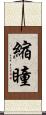 縮瞳 Scroll