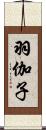羽伽子 Scroll