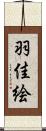 羽佳絵 Scroll