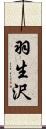 羽生沢 Scroll