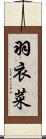 羽衣菜 Scroll