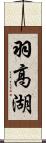 羽高湖 Scroll