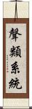 聲類系統 Scroll