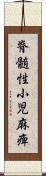 脊髄性小児麻痺 Scroll