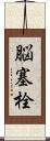 脳塞栓 Scroll