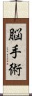 脳手術 Scroll