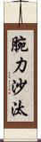 腕力沙汰 Scroll