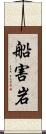 船害岩 Scroll