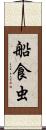 船食虫 Scroll