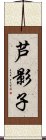 芦影子 Scroll