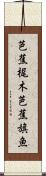 芭蕉梶木 Scroll