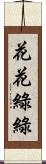 花花綠綠 Scroll