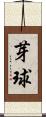 芽球 Scroll