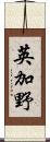 英加野 Scroll