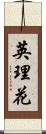 英理花 Scroll