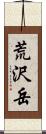 荒沢岳 Scroll