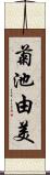 菊池由美 Scroll