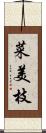 菜美枝 Scroll