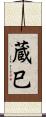 蔵巳 Scroll