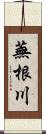 蕪根川 Scroll