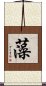 藻 Scroll