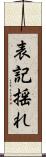 表記揺れ Scroll