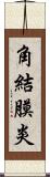 角結膜炎 Scroll
