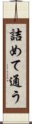 詰めて通う Scroll