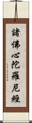 諸佛心陀羅尼經 Scroll