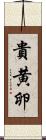 貴黄卵 Scroll