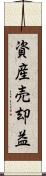 資産売却益 Scroll