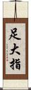 足大指 Scroll