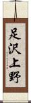 足沢上野 Scroll