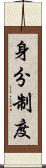 身分制度 Scroll