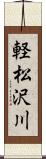 軽松沢川 Scroll