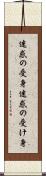 迷惑の受身 Scroll