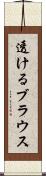 透けるブラウス Scroll