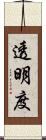 透明度 Scroll