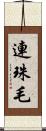 連珠毛 Scroll