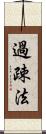 過疎法 Scroll