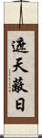 遮天蔽日 Scroll