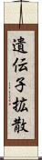 遺伝子拡散 Scroll