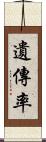 遺傳率 Scroll