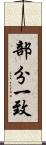 部分一致 Scroll