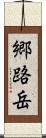 郷路岳 Scroll