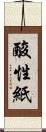 酸性紙 Scroll