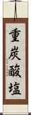 重炭酸塩 Scroll