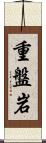 重盤岩 Scroll